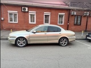 2006 Jaguar X-Type I, золотистый, 950000 рублей, вид 5