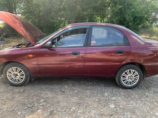 2008 Chevrolet Lanos I, красный, 240000 рублей, вид 1
