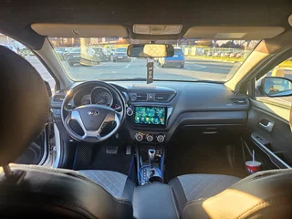 2015 Kia Rio III, серебристый, 850000 рублей, вид 5