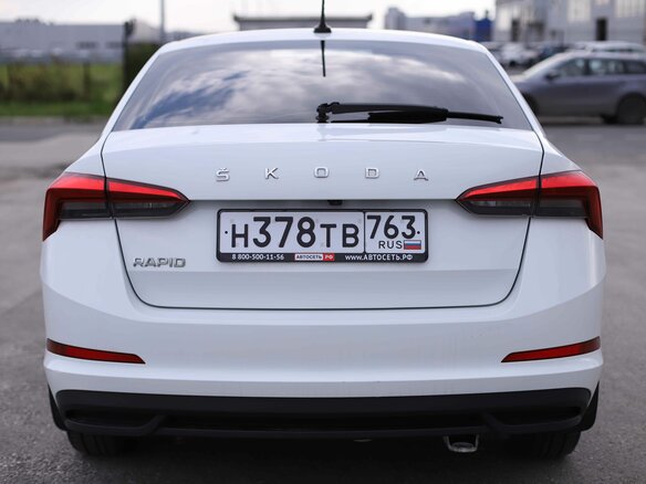2021 Skoda Rapid II, белый - вид 5