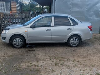 2015 Lada (ВАЗ) Granta I, серебристый, 320000 рублей, вид 5