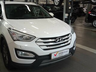 2014 Hyundai Santa Fe III, белый, 1815000 рублей, вид 2