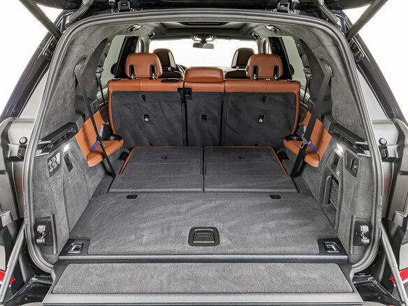 2021 BMW X7 30d I (G07), чёрный, 9200000 рублей - вид 9