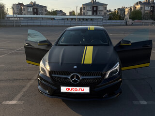 2014 Mercedes-Benz CLA 200 I (C117, X117), чёрный, 1590000 рублей, вид 1