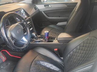 2019 Hyundai Sonata VII (LF) Рестайлинг, белый, 950000 рублей, вид 5