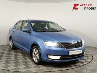 2014 Skoda Rapid I, синий, 880000 рублей, вид 1