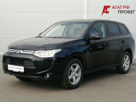 2012 Mitsubishi Outlander III, чёрный, 1165000 рублей, вид 3