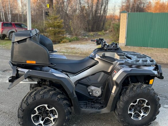2012 BRP Can-Am Outlander 1000R, серебристый, 1100000 рублей