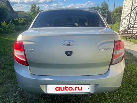 2015 Lada (ВАЗ) Granta I, серебристый, 316000 рублей, вид 5