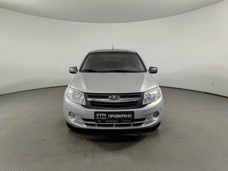 2014 Lada (ВАЗ) Granta I, серебристый, 325000 рублей, вид 2
