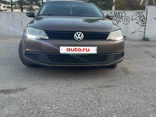 2012 Volkswagen Jetta VI, коричневый, 890000 рублей, вид 1