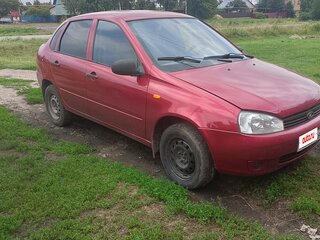 2008 Lada (ВАЗ) Kalina I, красный, 170000 рублей, вид 2