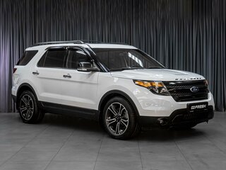 2013 Ford Explorer Sport V, белый, 1799000 рублей, вид 1