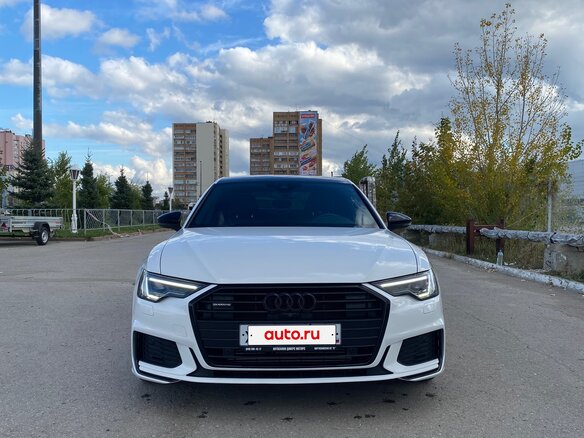 2021 Audi A6 45 TFSI V (C8), белый, 3990000 рублей - вид 4