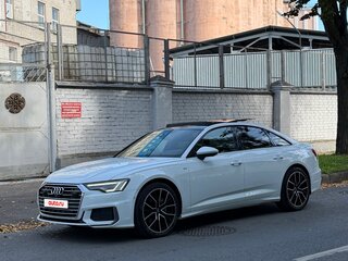 2021 Audi A6 45 TFSI V (C8), белый, 3575000 рублей, вид 1