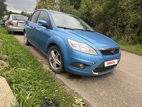 2008 Ford Focus II Рестайлинг, синий, 310000 рублей - вид 1