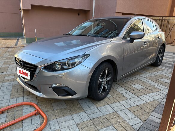 2014 Mazda 3 III (BM), серебристый, 1375000 рублей - вид 3