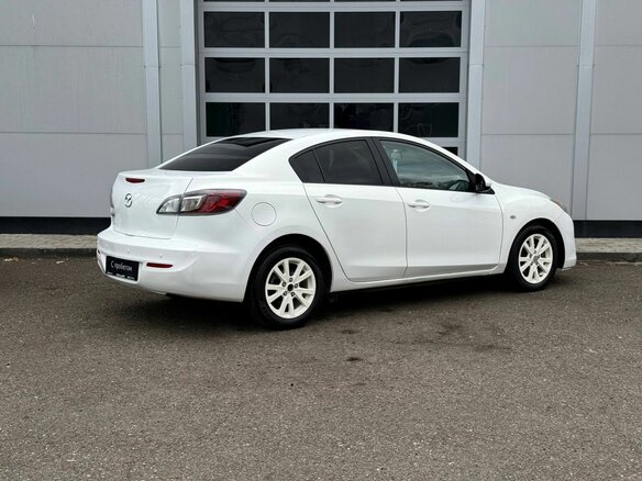 2013 Mazda 3 II (BL) Рестайлинг, белый - вид 4
