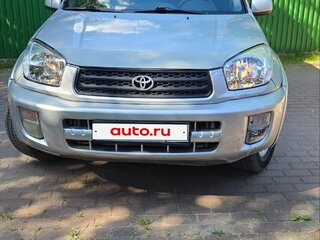 2002 Toyota RAV4 II (XA20), серебристый, 560000 рублей, вид 1