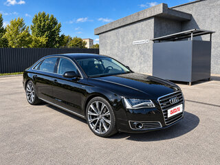 2012 Audi A8 Long III (D4), чёрный, 2899000 рублей, вид 1