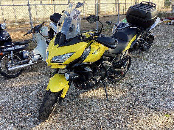 2015 Kawasaki Versys 650, жёлтый, 570000 рублей - вид 10