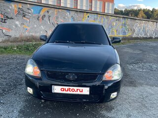 2008 Lada (ВАЗ) Priora I, чёрный, 182000 рублей, вид 2