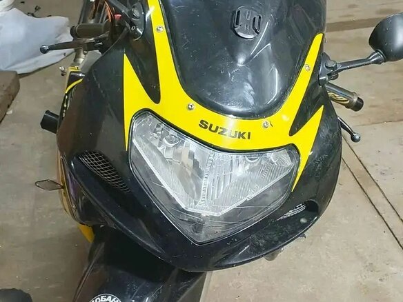 2003 Suzuki GSX-R 600, чёрный, 350000 рублей - вид 4