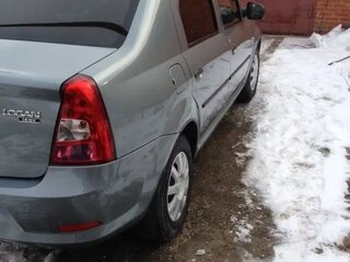 2011 Renault Logan I Рестайлинг, синий, 400000 рублей, вид 4