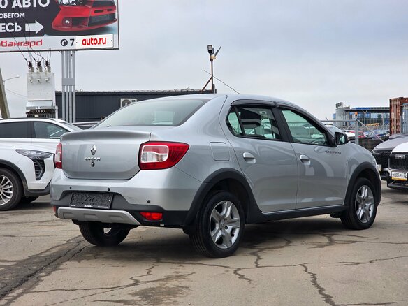 2022 Renault Logan Stepway II Рестайлинг, серый - вид 4