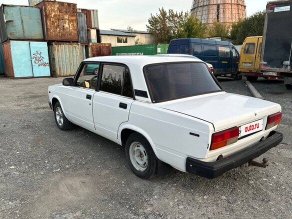1991 Lada (ВАЗ) 2107, белый, 140000 рублей - вид 1