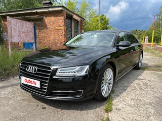 2016 Audi A8 Long III (D4) Рестайлинг, чёрный, 3100000 рублей, вид 1