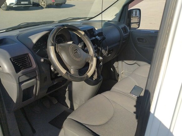 2014 Citroen Jumpy Long II Рестайлинг, белый, 1100000 рублей - вид 6