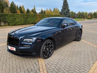 2021 Rolls-Royce Wraith Black Badge, синий, 34000000 рублей, вид 2
