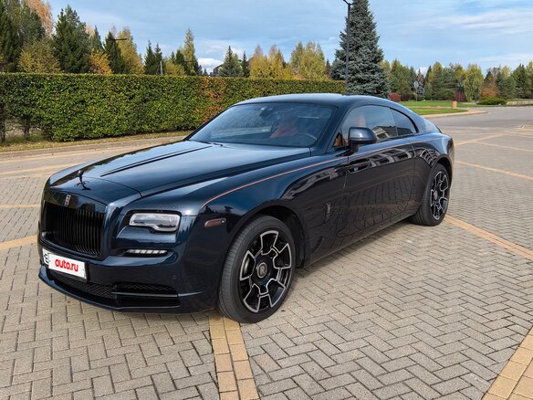 2021 Rolls-Royce Wraith Black Badge, синий, 34000000 рублей - вид 1
