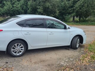 2014 Nissan Sentra VII (B17), белый, 900000 рублей, вид 2