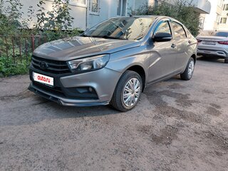 2016 Lada (ВАЗ) Vesta I, серый, 455000 рублей, вид 2