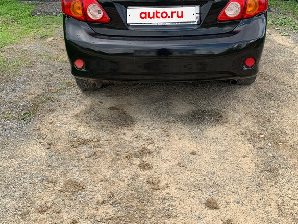 2007 Toyota Corolla AMT X (E140, E150), чёрный, 750000 рублей - вид 8