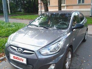 2011 Hyundai Solaris I, серый, 800000 рублей, вид 1