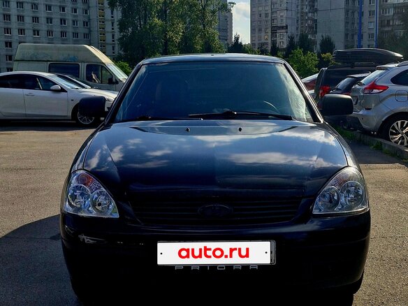 2011 Lada (ВАЗ) Priora I, чёрный, 230000 рублей
