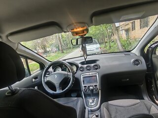 2008 Peugeot 308 I, чёрный, 380000 рублей, вид 4