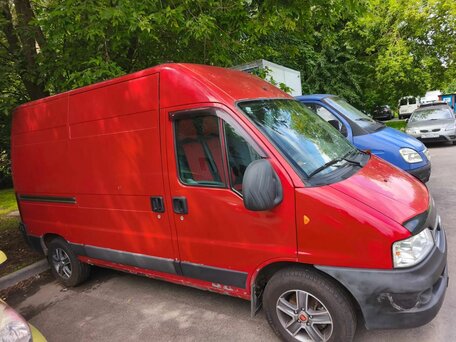 2011 Fiat Professional Ducato, красный, 900000 рублей, вид 4