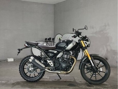 2024 Triumph Scrambler, чёрный, 695000 рублей, вид 2