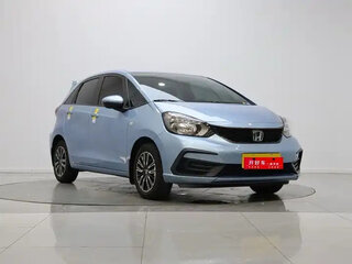 2023 Honda Fit Crosstar IV Рестайлинг, голубой, 1495550 рублей, вид 4