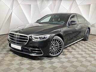 2022 Mercedes-Benz S-Класс 400 d 4MATIC VII (W223), чёрный, 8700000 рублей, вид 1