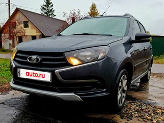 2019 Lada (ВАЗ) Granta Cross I Рестайлинг, серебристый, 650000 рублей, вид 1