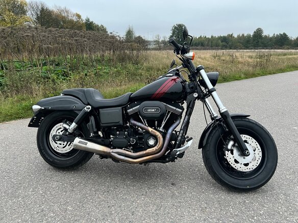 2015 Harley-Davidson Fat Bob, чёрный, 1100000 рублей - вид 16