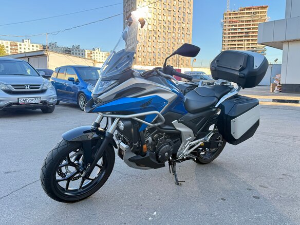 2021 Honda NC 750X, синий - вид 5