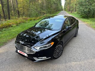 2016 Ford Fusion (North America) II Рестайлинг, чёрный, 1300000 рублей, вид 1