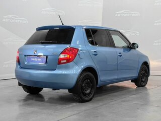 2013 Skoda Fabia II Рестайлинг, голубой, 685000 рублей, вид 5