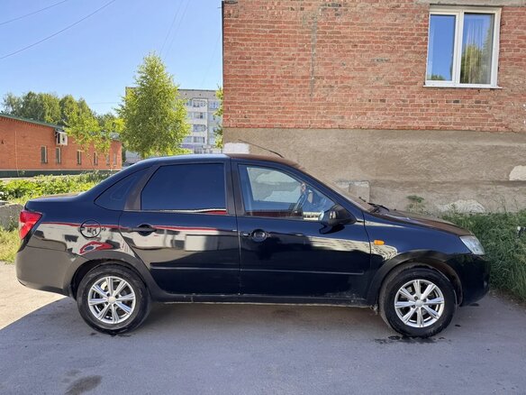 2013 Lada (ВАЗ) Granta I, синий, 290000 рублей - вид 2